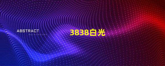 3838白光
