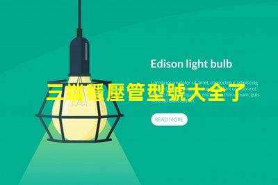 三端穩壓管型號大全了解不同型號的應用與選擇指南