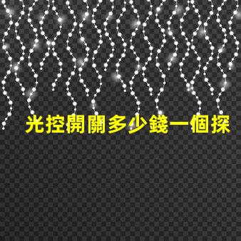 光控開關多少錢一個探討市面上光控開關的價格差異