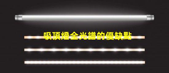 吸頂燈全光譜的優缺點深入解析吸頂燈全光譜的優勢與局限