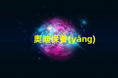 奧迪保養(yǎng)燈歸零了解如何輕松重置保養(yǎng)提醒