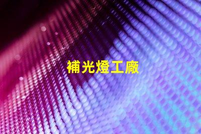 補光燈工廠