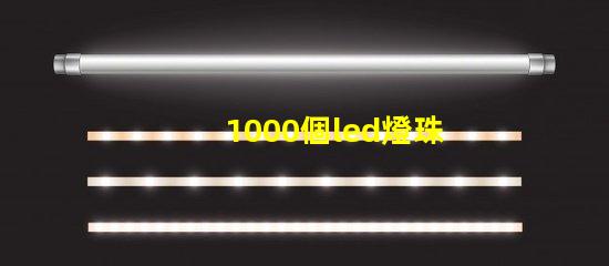 1000個led燈珠