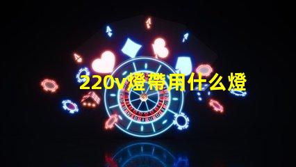 220v燈帶用什么燈珠