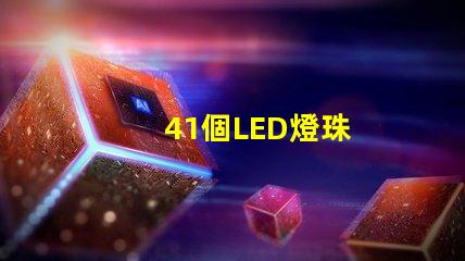 41個LED燈珠