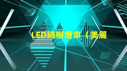 LED繞樹燈串（美麗夜景點綴）