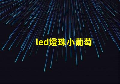 led燈珠小葡萄