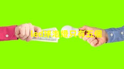 led球泡燈只有五個燈珠