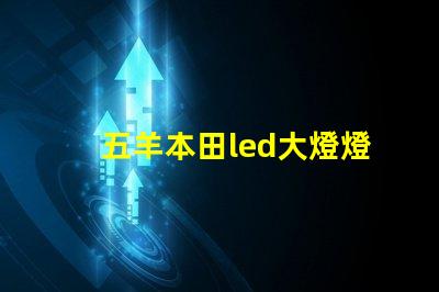 五羊本田led大燈燈珠