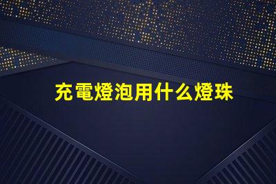 充電燈泡用什么燈珠