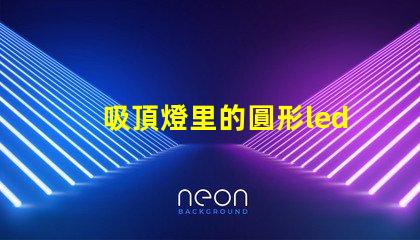 吸頂燈里的圓形led燈珠