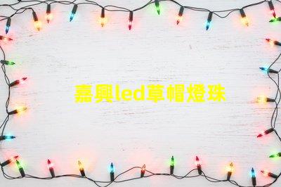 嘉興led草帽燈珠