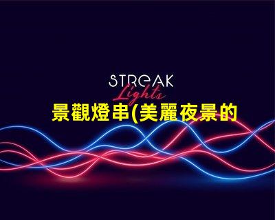 景觀燈串(美麗夜景的點(diǎn)綴)