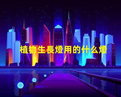 植物生長燈用的什么燈珠