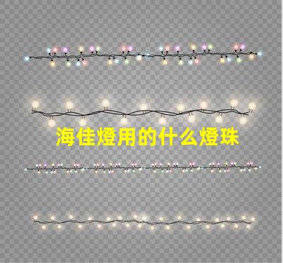 海佳燈用的什么燈珠