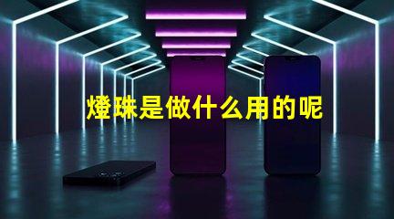 燈珠是做什么用的呢