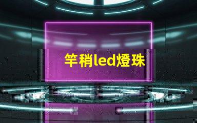 竿稍led燈珠