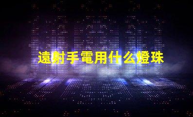 遠射手電用什么燈珠