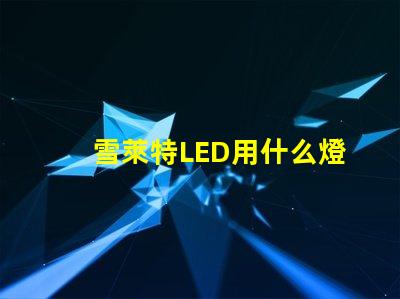 雪萊特LED用什么燈珠