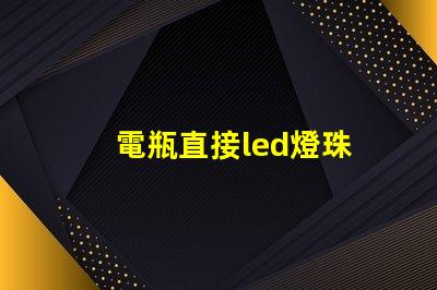 電瓶直接led燈珠